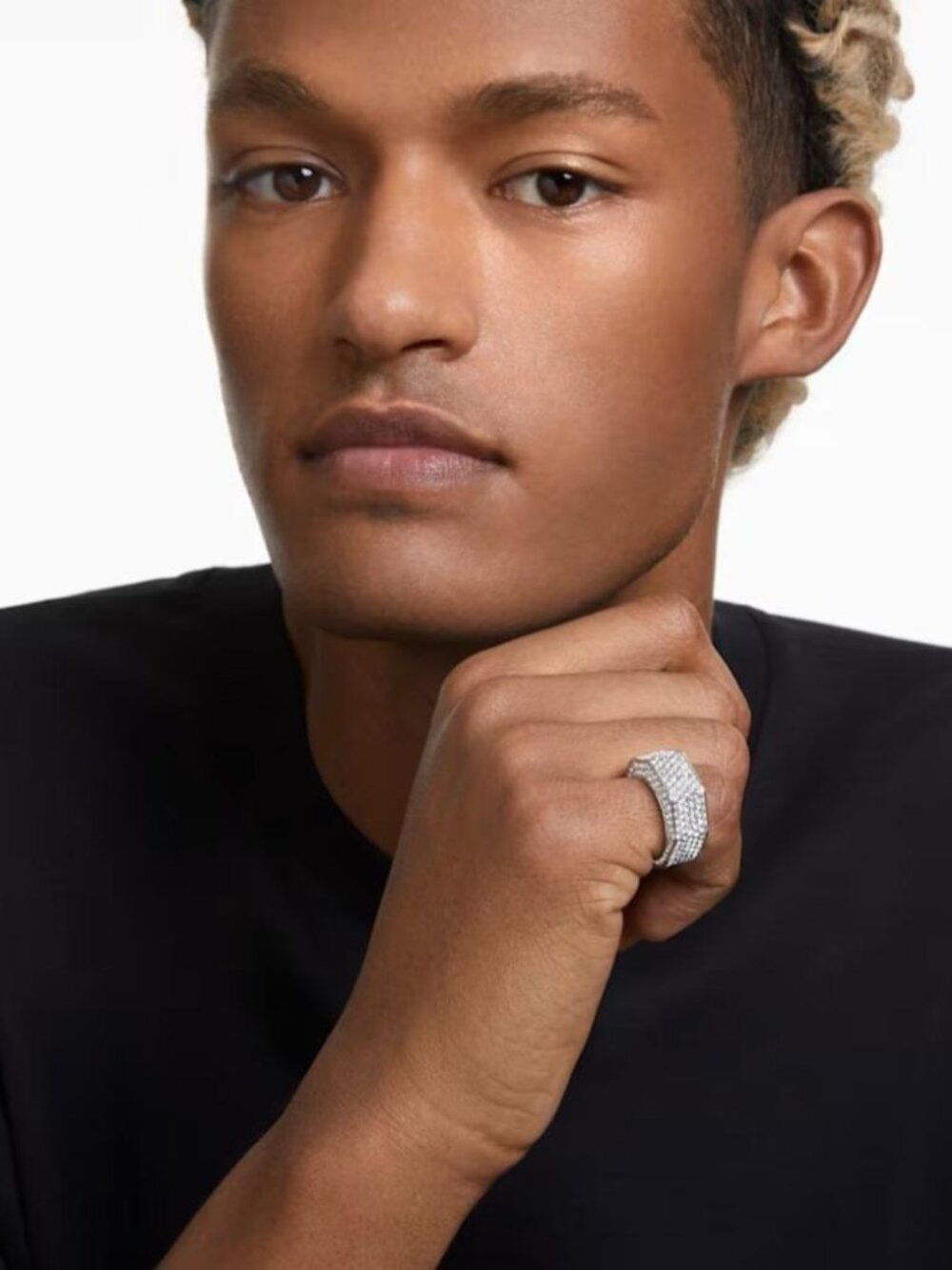 Swarovski Crysal Bague Cocktail Dextra Ring